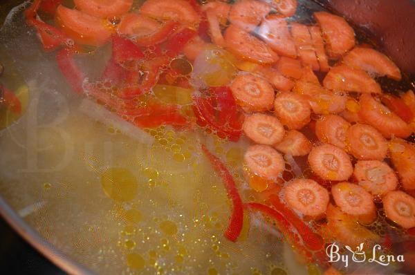 Chicken Soup with Rice and Vegetables - Step 6