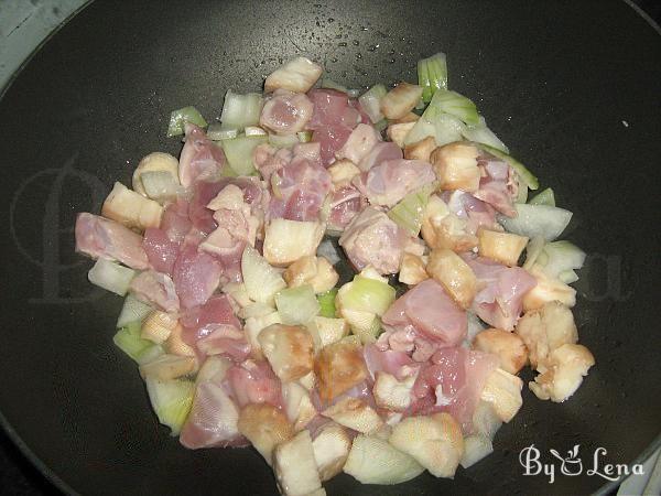 Easy Chicken Stuffed Mushrooms - Step 2