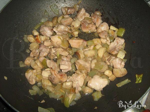 Easy Chicken Stuffed Mushrooms - Step 3