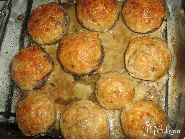 Easy Chicken Stuffed Mushrooms - Step 6