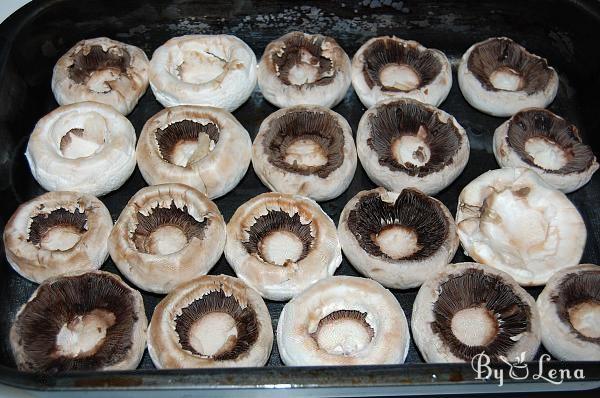 Vegan Stuffed Mushrooms - Step 1