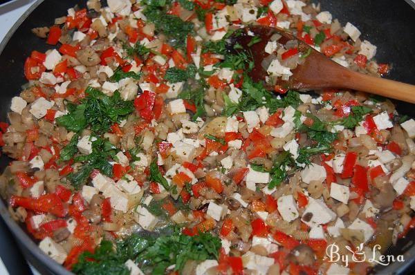 Vegan Stuffed Mushrooms - Step 5