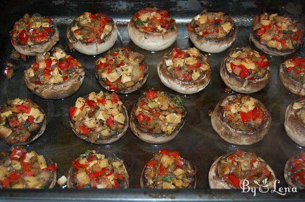 Vegan Stuffed Mushrooms - Step 7