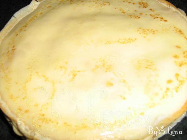 Farmer's Cheese Crepes with Chocolate Sauce - Step 1