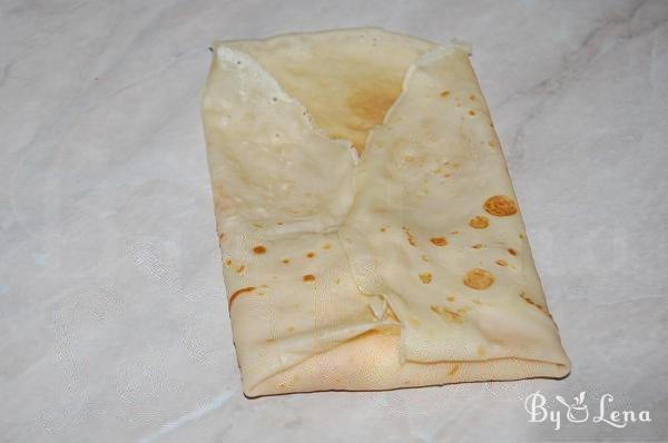 Sweet Cheese Crepes - Step 5