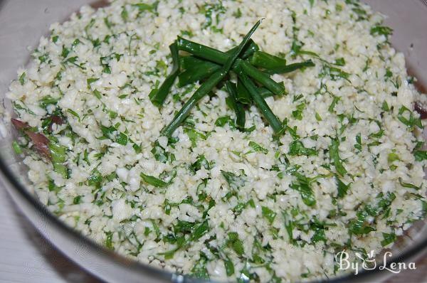 Raw Cauliflower Couscous