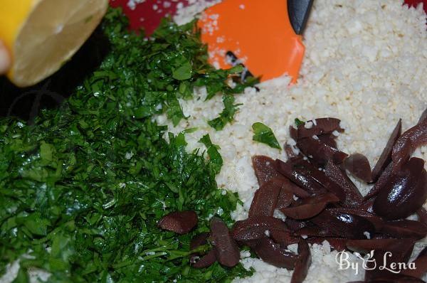 Raw Cauliflower Couscous - Step 3