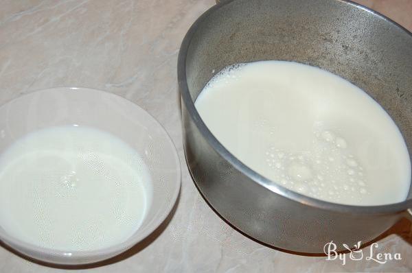 White Chocolate Custard - Step 1