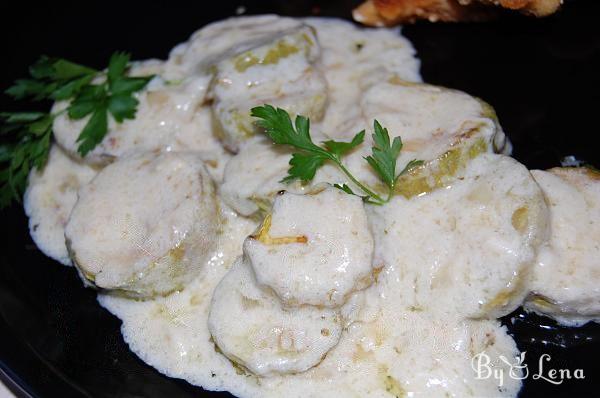 Creamy Roasted Zucchini Sauce