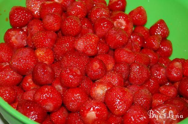 Homemade Whole Strawberry Jam - Step 1