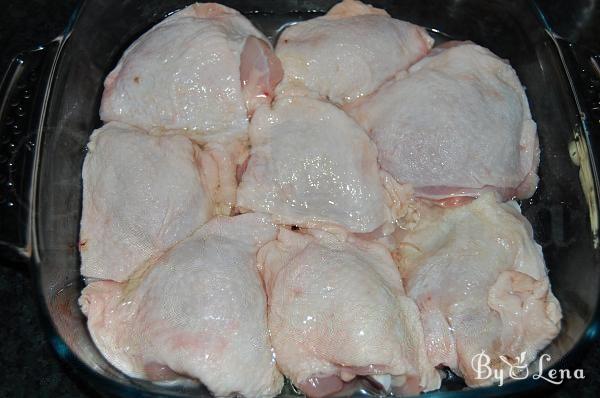 Easy Baked Chicken with Tomatoes and Garlic - Step 1