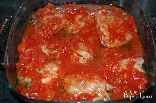 Easy Baked Chicken with Tomatoes and Garlic - Step 4