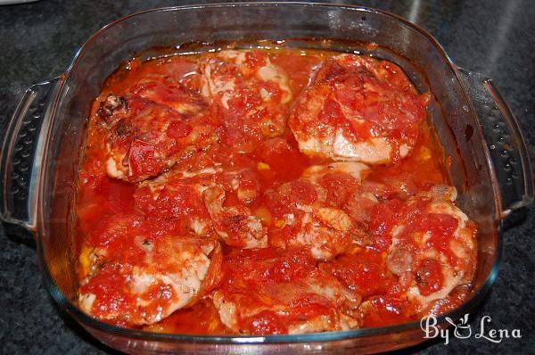 Easy Baked Chicken with Tomatoes and Garlic - Step 5