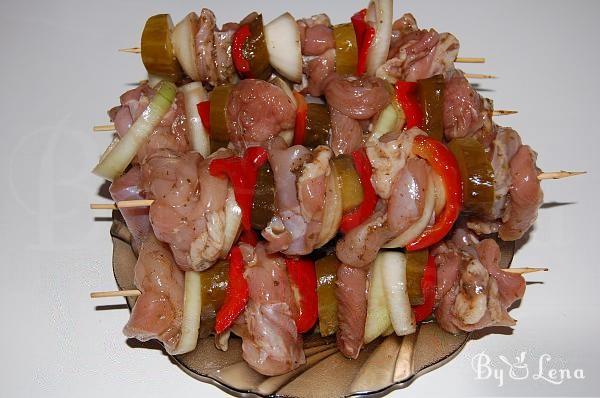 Chicken Skewers with Vegetables - Step 10