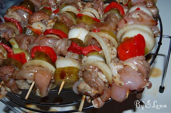 Chicken Skewers with Vegetables - Step 11