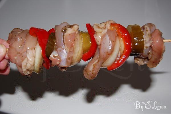 Chicken Skewers with Vegetables - Step 9