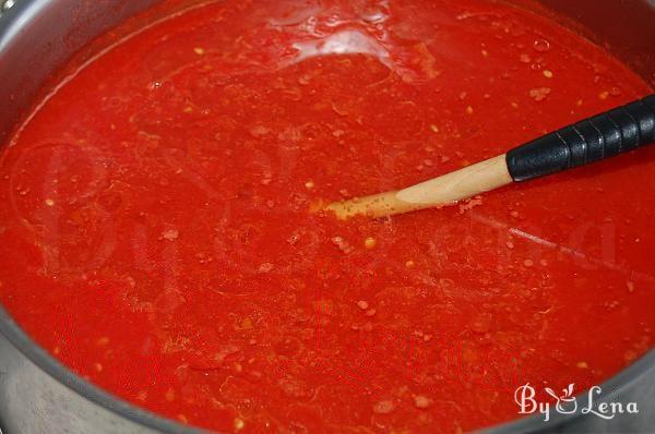 Lecho Canned Red Peppers - Step 2