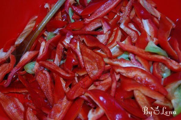 Lecho Canned Red Peppers - Step 3