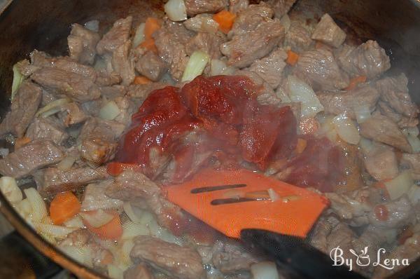 Green Pea Stew with Meat - Step 3