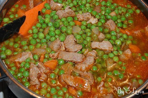 Green Pea Stew with Meat - Step 5