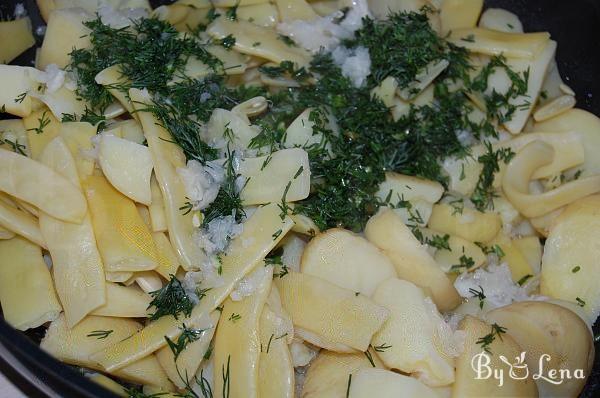 Yellow Wax Beans with Potatoes and Garlic - Step 7