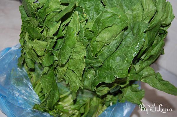 Sauteed Garlic Spinach - Step 1