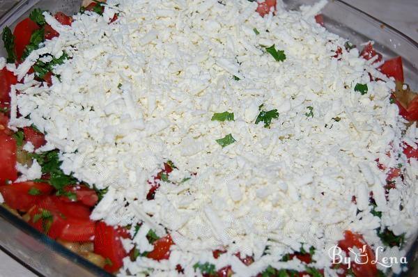 Baked Eggplant with Eggs and Feta - Step 7