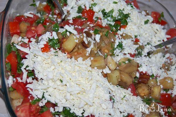 Baked Eggplant with Eggs and Feta - Step 8