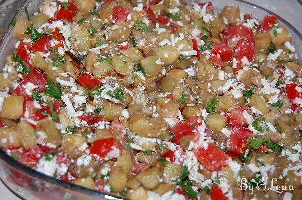 Baked Eggplant with Eggs and Feta - Step 9