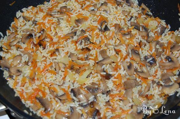 Mushroom Rice - Step 9