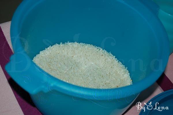 MicrowaveTupperware Rice - Step 2