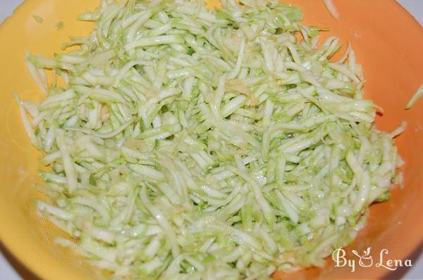 Courgette Homemade Bread - Step 1