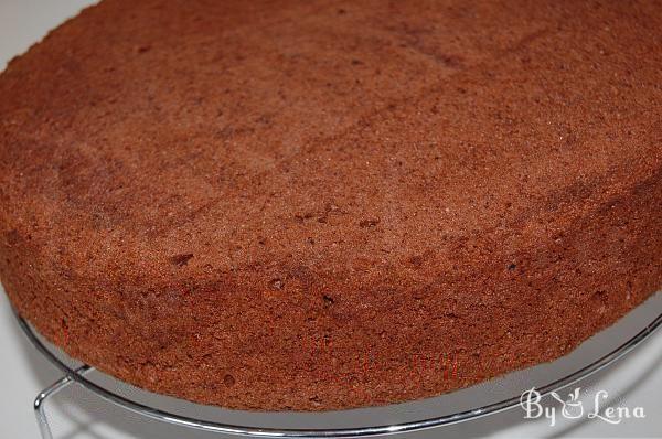 Fluffy Chocolate Sponge Cake - Step 13