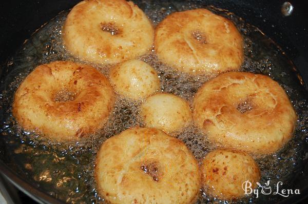 Romanian Papanasi - Fried Dumplings - Step 12