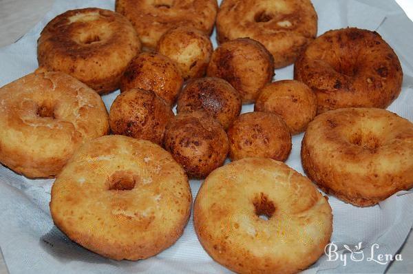 Romanian Papanasi - Fried Dumplings - Step 13