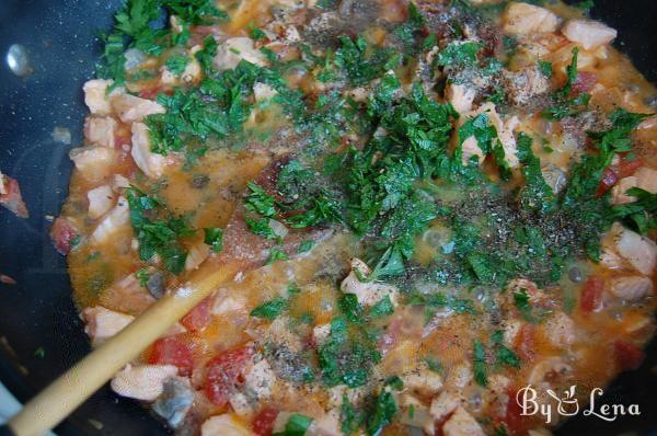 Salmon Tomato Pasta - Step 4