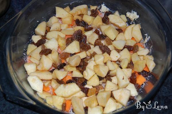Baked Sweet Rice with Apples and Pumpkin - Step 4