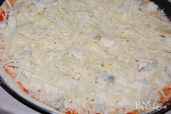 Pizza Quattro Formaggi (Four Cheese Pizza Recipe) - Step 6