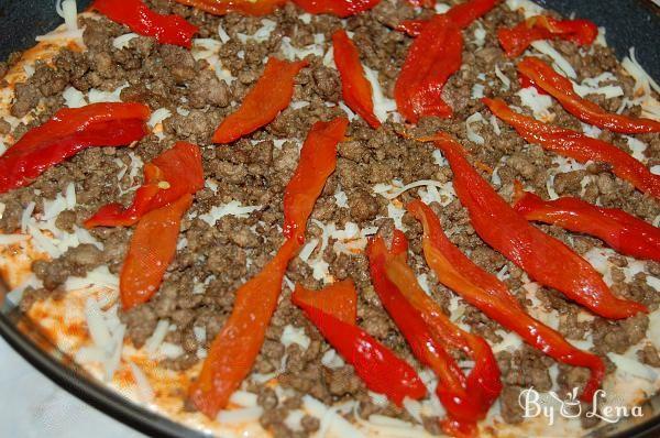 Ground Beef and Za'tar Pizza - Step 11