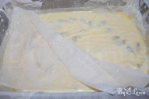 Quick and Sweet Cheese Pie with Filo Pastry Sheets - Step 7