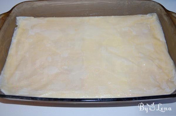 Quick and Sweet Cheese Pie with Filo Pastry Sheets - Step 9