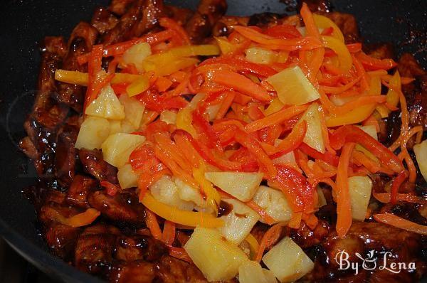 Sweet and Sour Pork with Pineapple - Step 11