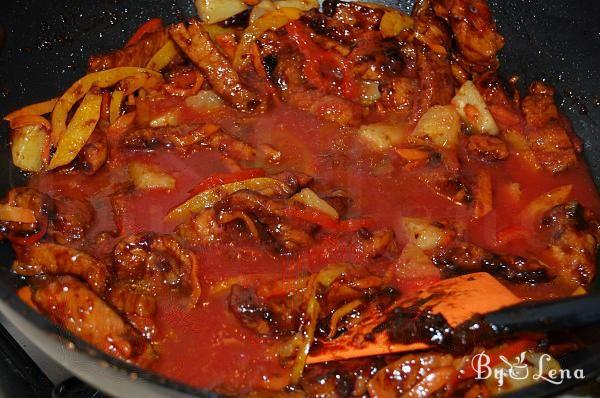 Sweet and Sour Pork with Pineapple - Step 12