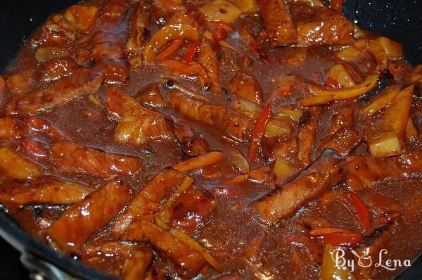 Sweet and Sour Pork with Pineapple - Step 13