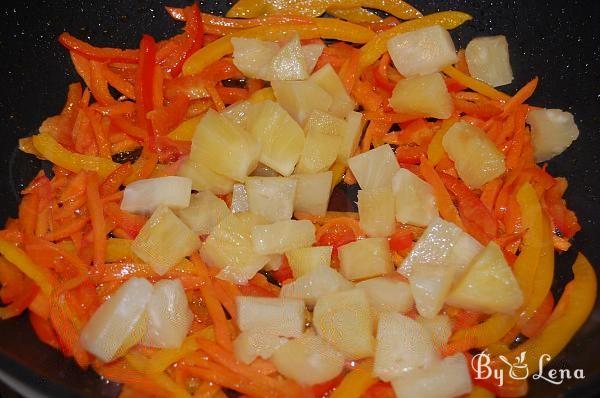 Sweet and Sour Pork with Pineapple - Step 7