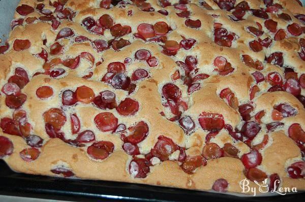 Easy Summer Cherry Cake - Step 11