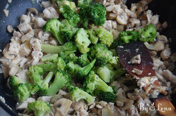 Chicken and Broccoli Quiche - Step 4