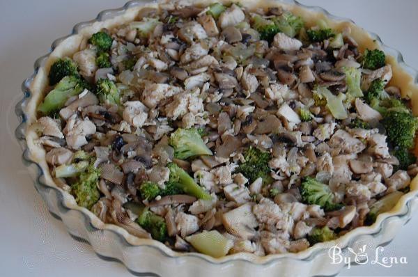 Chicken and Broccoli Quiche - Step 9