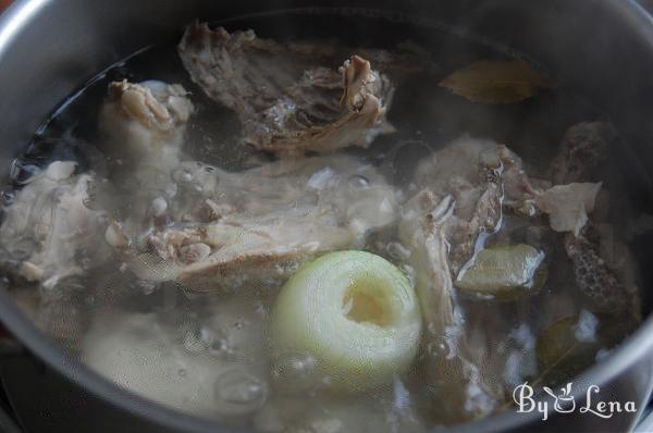 Homemade Jelly Meat with Chicken - Holodets - Step 6