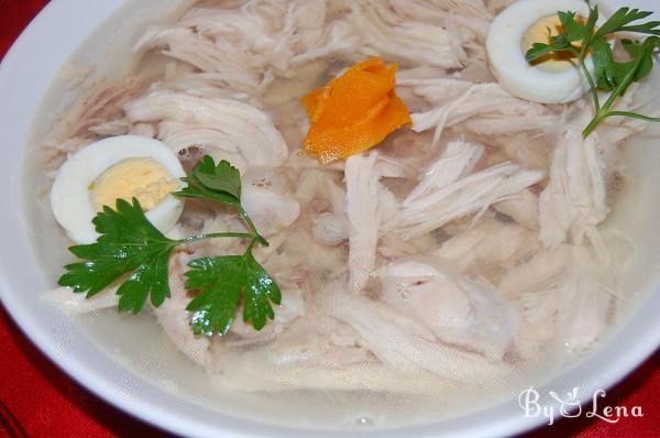 Homemade Jelly Meat with Chicken - Holodets